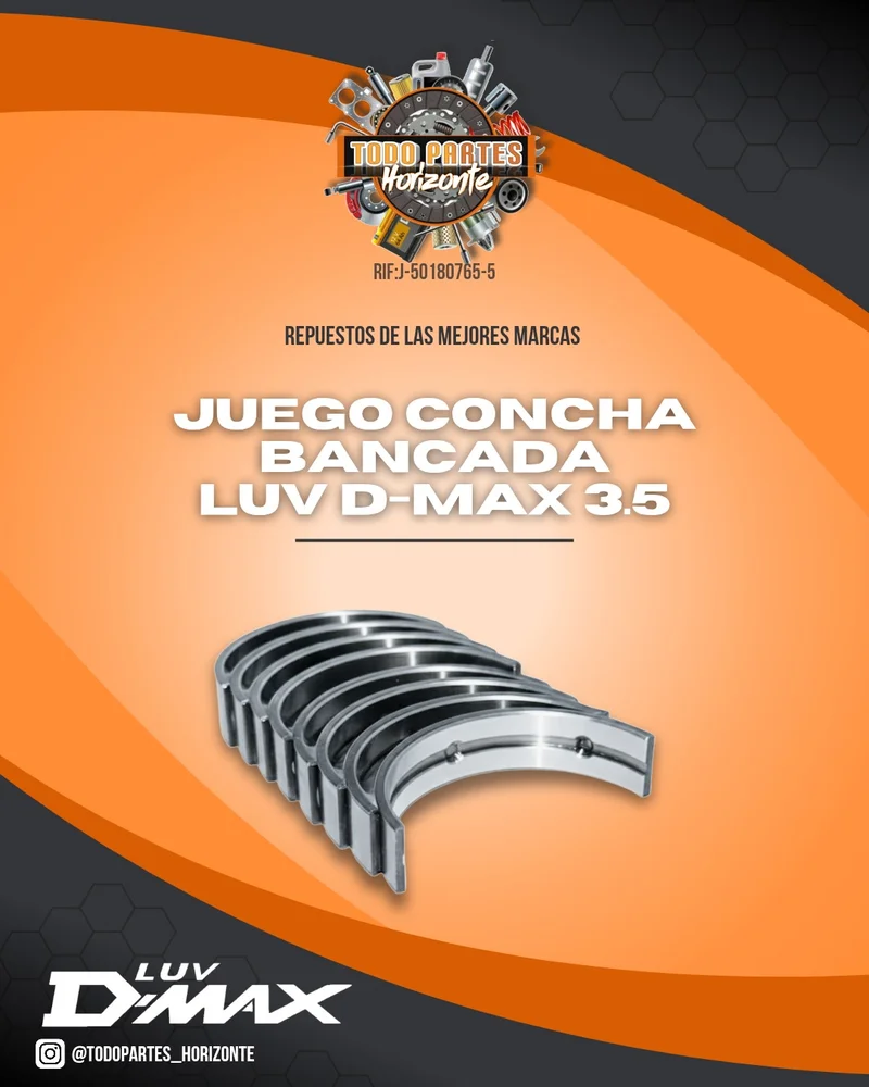 Juego Concha Bancada Luv D-Max 3.5